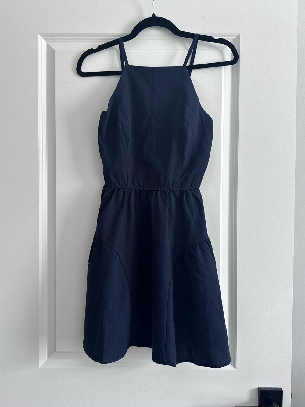 Lorena halter mini dress